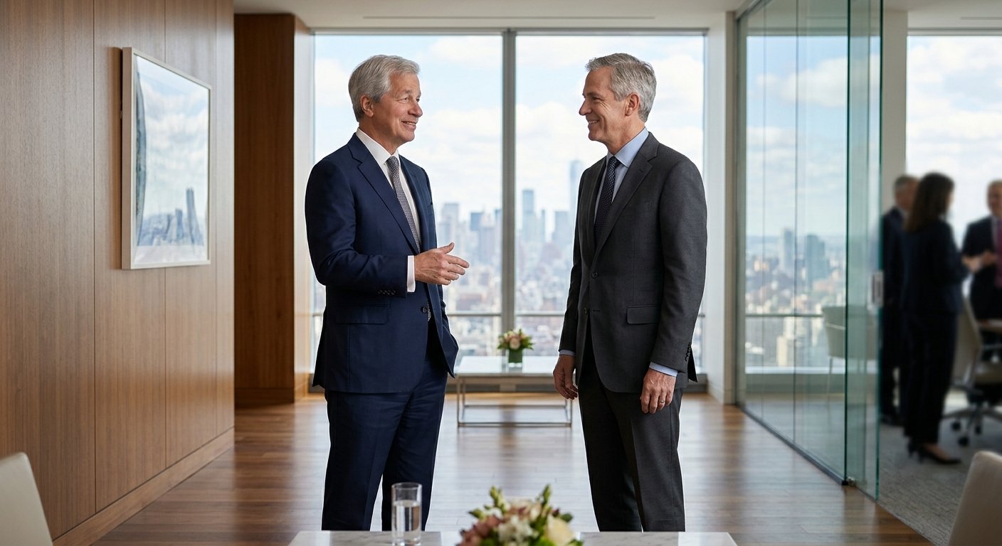 Jamie Dimon and David Ricks